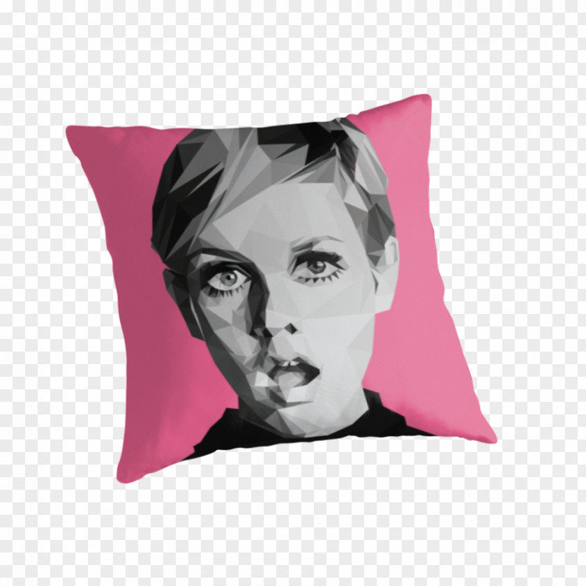 Pillow Twiggy Throw Pillows Cushion Pink M PNG