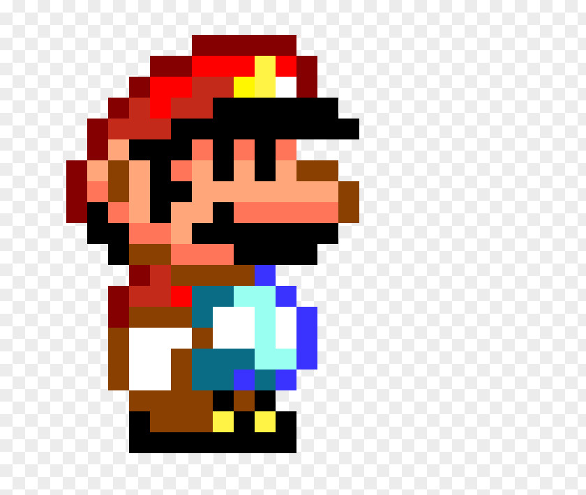 Pixel Super Mario World Bros. Land PNG