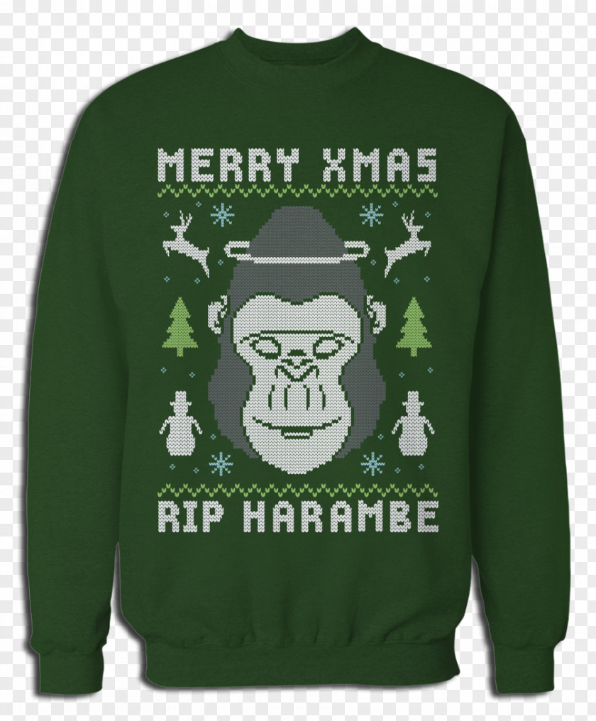 Rip Harambe T-shirt Hoodie Sweater Bluza PNG
