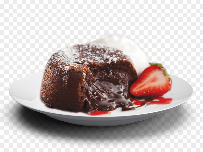 Ruby Molten Chocolate Cake Fudge Dirt PNG