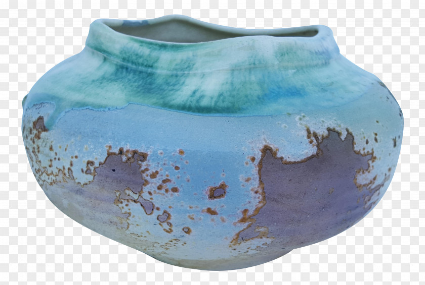 Vase Raku Ware Pottery Ceramic Glaze Bowl PNG