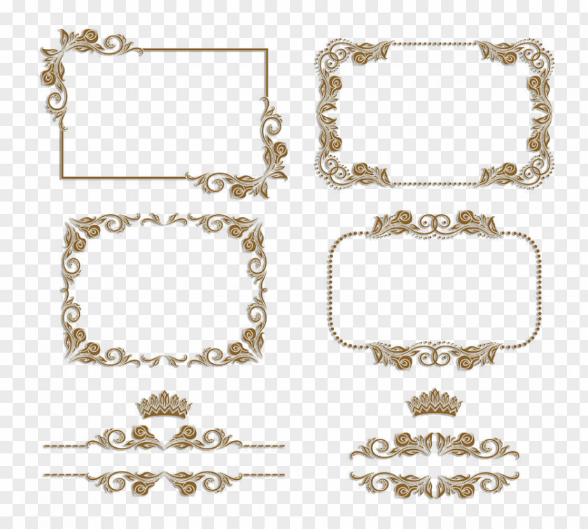 Vintage Frame Material Picture Ornament Stock Illustration Photography PNG