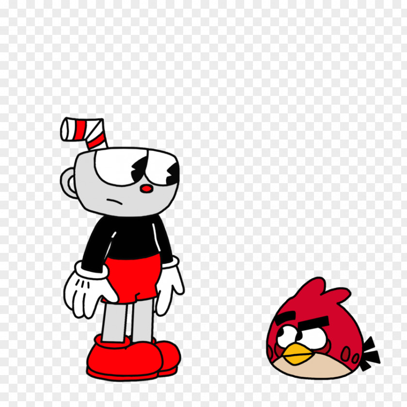 Cuphead And Mugman Fanart Angry Birds Studio MDHR DeviantArt PNG