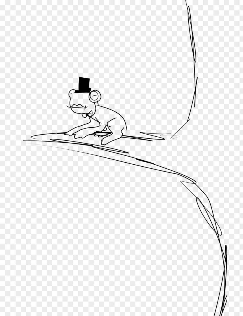 Monocle And Top Hat Drawing Line Art Clip PNG