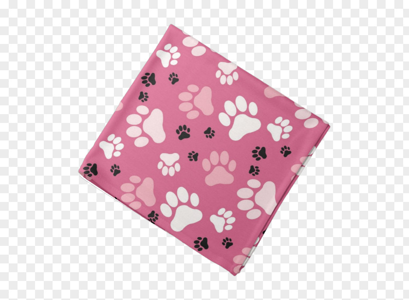 Polka Dog Neckerchief Headscarf Handkerchief PNG