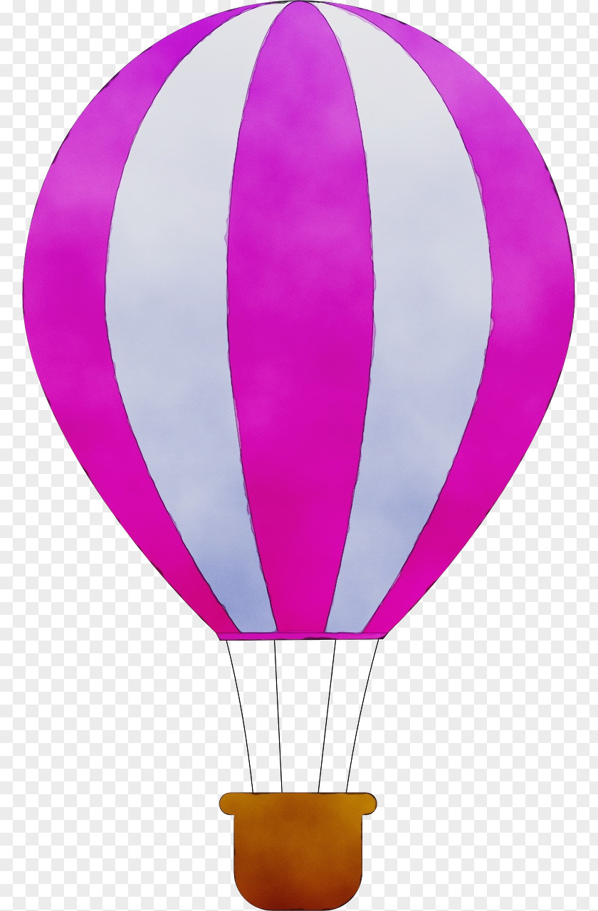 Aerostat Recreation Hot Air Balloon Watercolor PNG