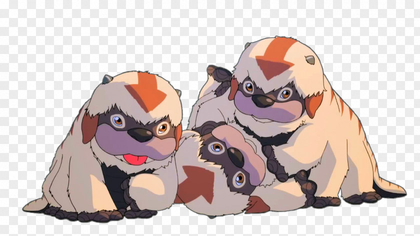 Bison Appa Tenzin Korra Aang PNG