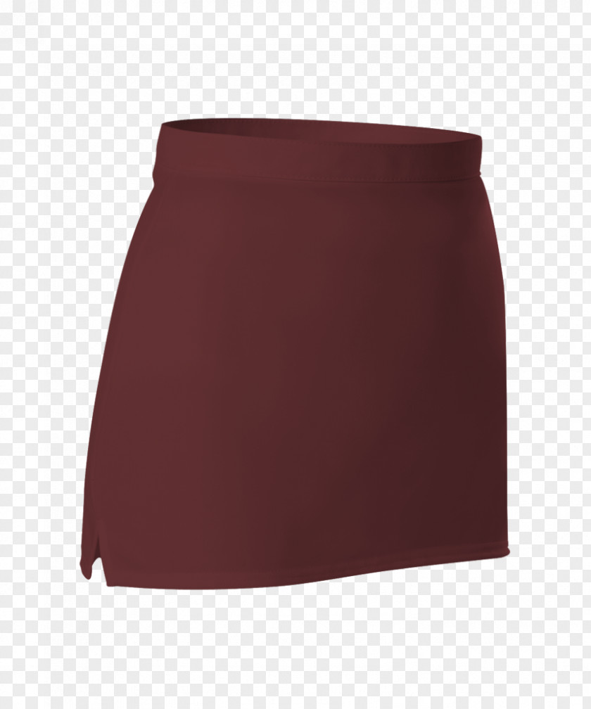 Design Maroon Skirt PNG