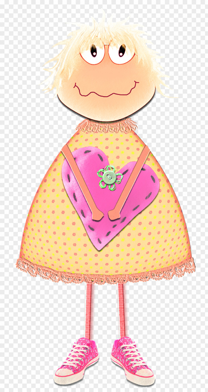 Holding A Pillow Doll Pink M Toddler Clip Art PNG