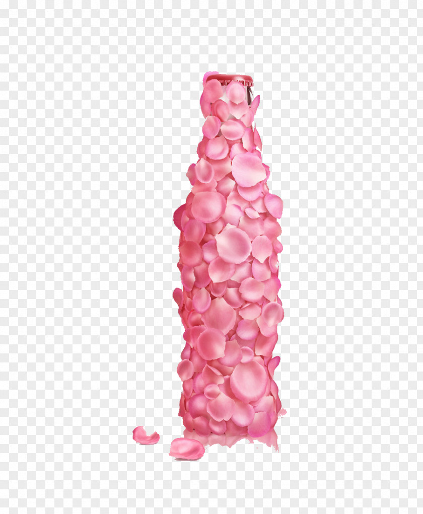 Pink Bottles Beer Vinea Bottle Packaging And Labeling PNG