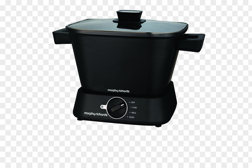 Simple Black Rice Cooker Slow Cookers Morphy Richards Hob Cooking PNG