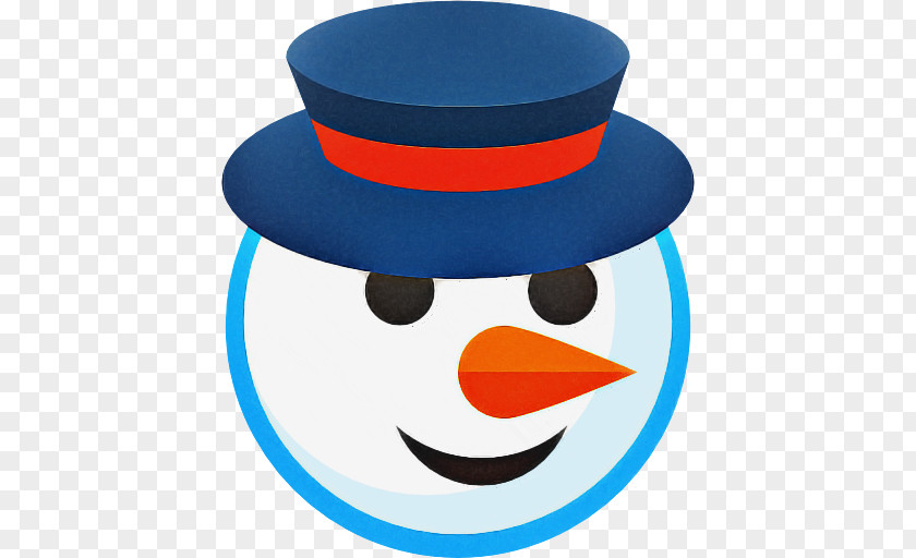 Smile Snowman PNG