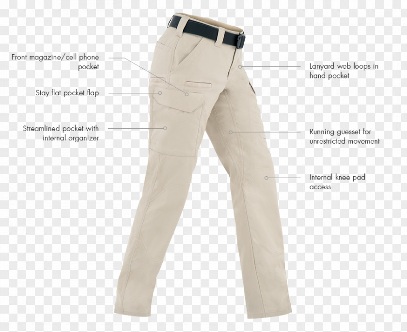 Tactical Pants Jeans Belt Pocket PNG