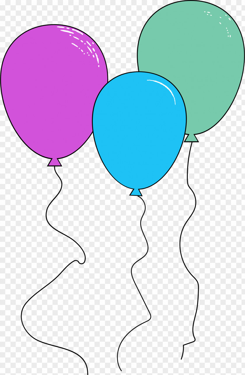 Balloon Line Point Clip Art PNG