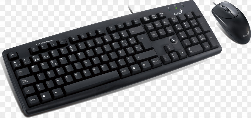 Black Computer Keyboard Image Mouse KYE Systems Corp. PS/2 Port USB PNG