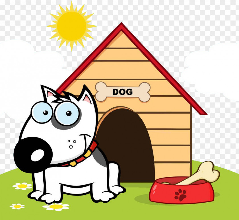 Dog House Bull Terrier Royalty-free Clip Art PNG