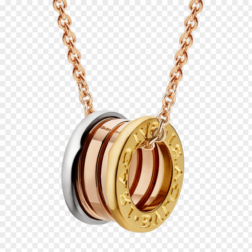 Jewellery Bulgari Charms & Pendants Necklace Gold PNG