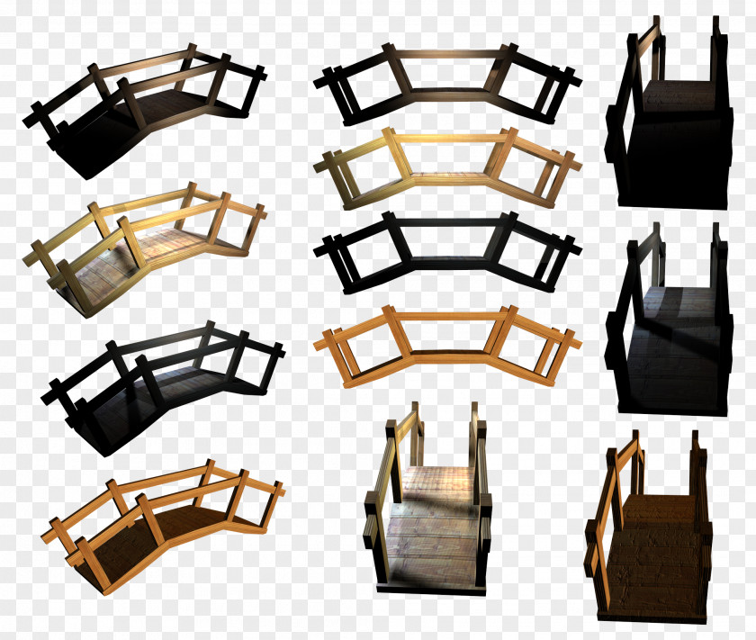 Various Arch Bridge Clip Art PNG