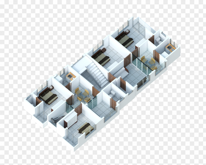 3d Isometric Electrical Connector Electronic Component PNG