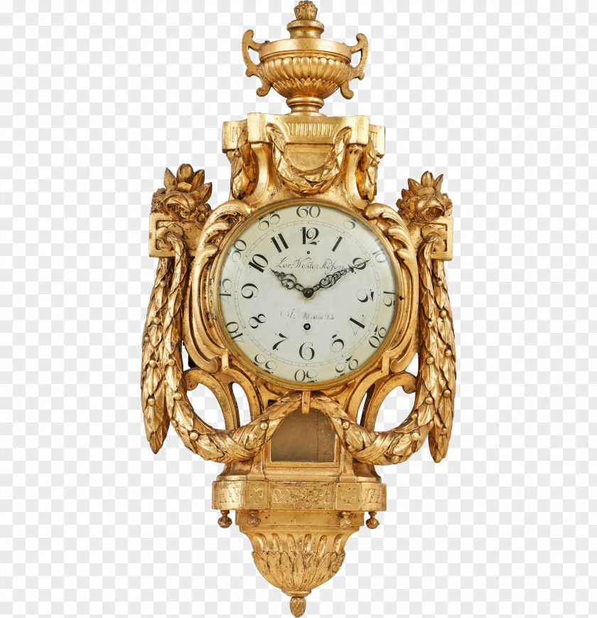 Clock Pendulum Alarm Mantel PNG