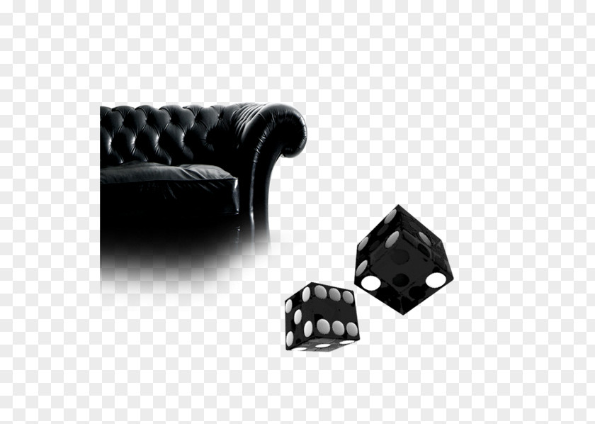 Dice Black And White Icon PNG