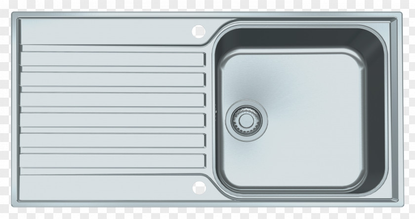 Sink Kitchen Franke Stainless Steel PNG