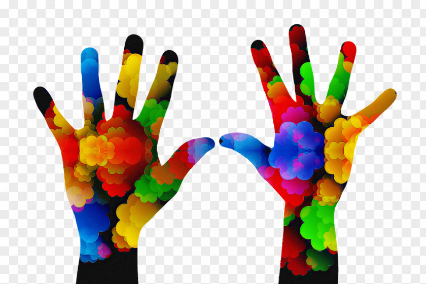Thumb Glove Finger Hand Gesture Colorfulness PNG