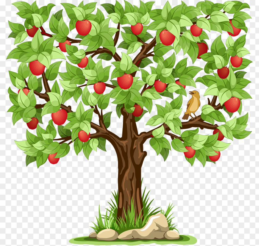 Cartoon Apple Tree Stock Photography Clip Art PNG