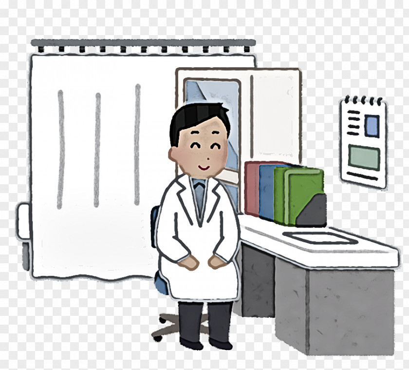 Cartoon Job Employment Furniture PNG