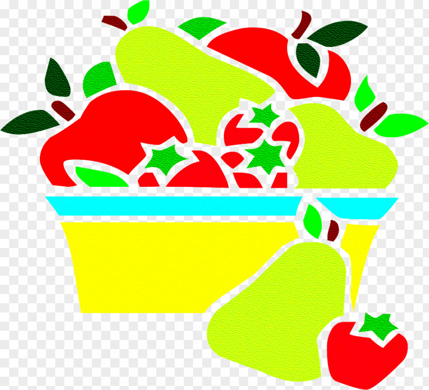 Fruits Basket Fruit Food Art Vegetable PNG
