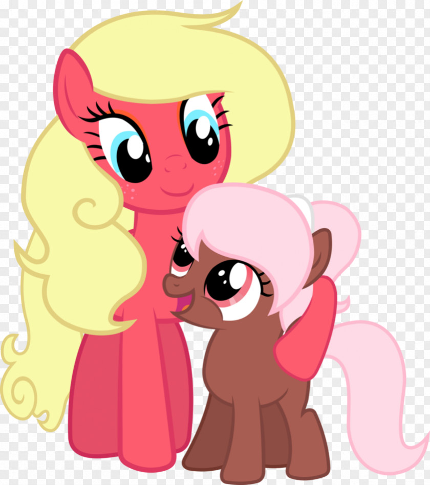 My Little Pony Applejack Fluttershy Chocolate PNG