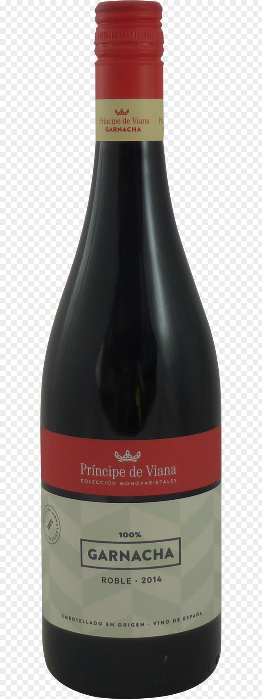 Spanish Red Wines Old Vines Burgundy Wine Tempranillo Navarra DO PNG