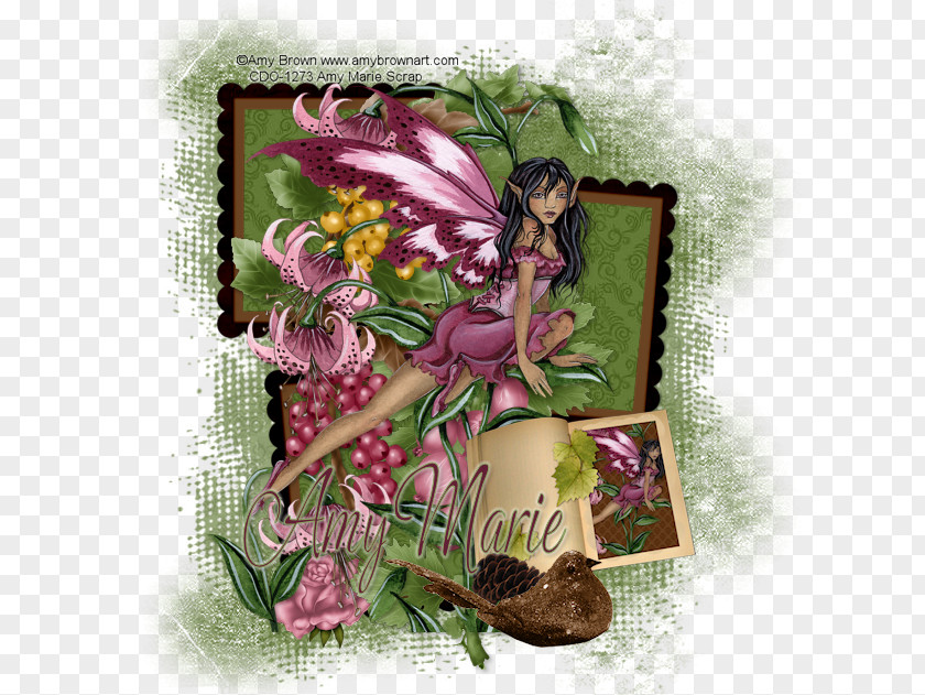 Autumn Rose Floral Design Fairy Flowering Plant PNG