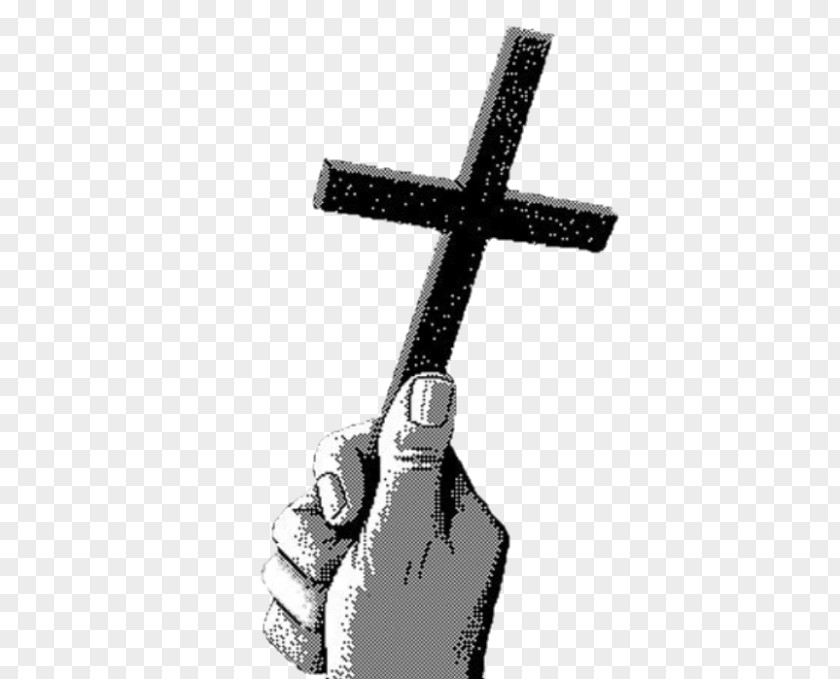 Crucifixion Cross Photography Image Sticker PNG