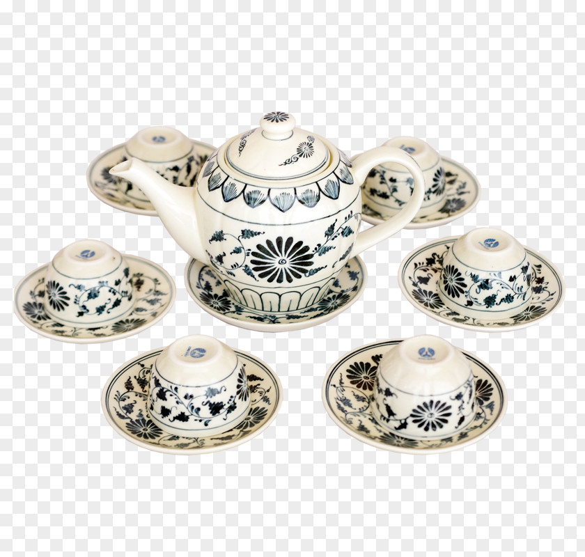Design Porcelain Ceramic Teapot PNG