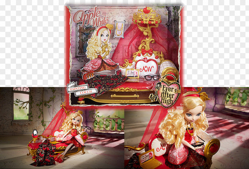 Doll Ever After High Monster Toy Fainting Couch PNG