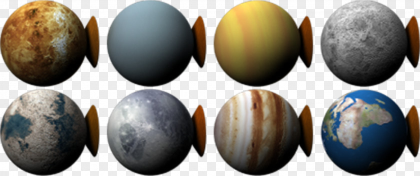 Eight Planetarium Earth Planet Solar System PNG