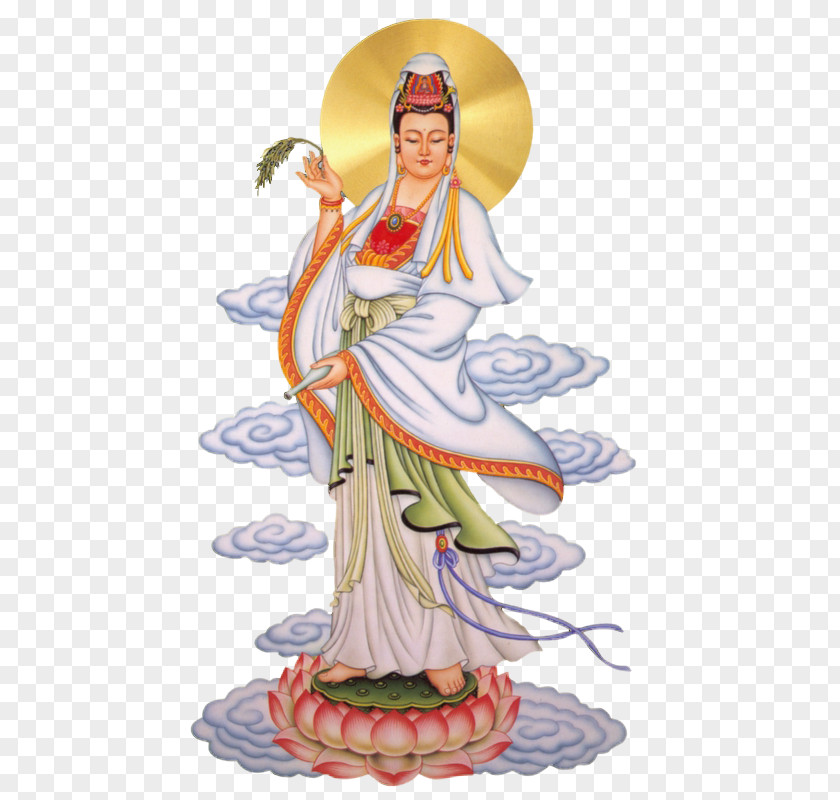 Hoa Sen Phat Giao Nīlakaṇṭha Dhāraṇī Bodhisattva Guanyin 觀世音 Avalokiteśvara PNG