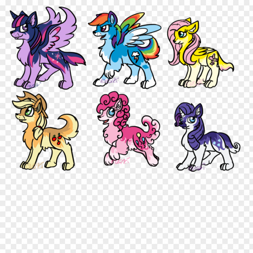 Horse Pony Gray Wolf Pinkie Pie Canidae PNG