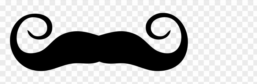 Moustache Black Logo Kumis Silhouette PNG