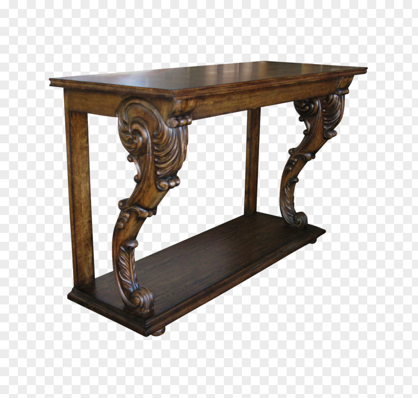 One Legged Table Antique PNG