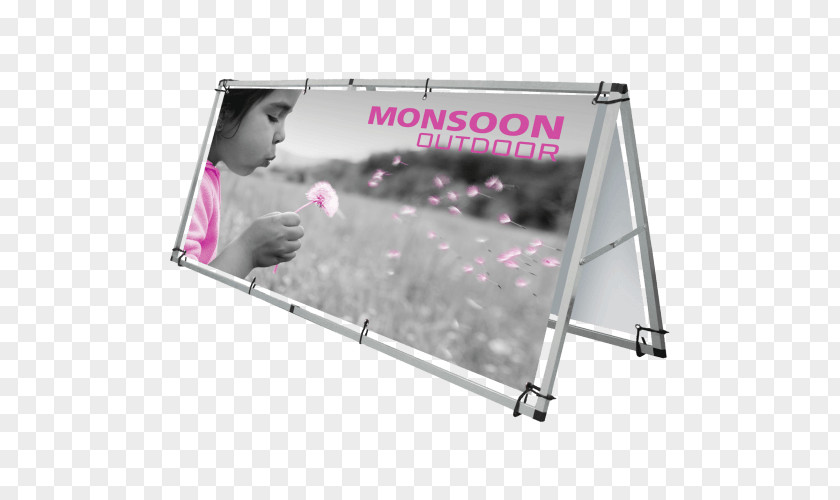 Outdoor Signage Vinyl Banners Billboard Advertising Monsoon PNG