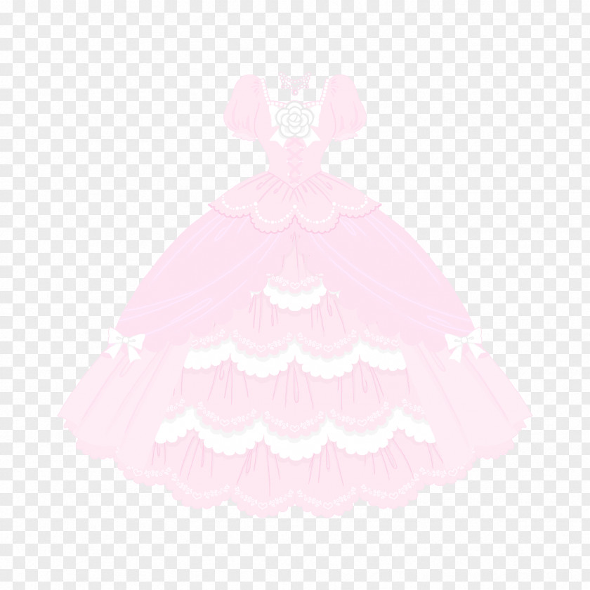 Petit Trianon Gown Pink M PNG