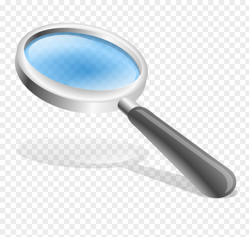 Photorealistic Magnifying Glass Clip Art PNG