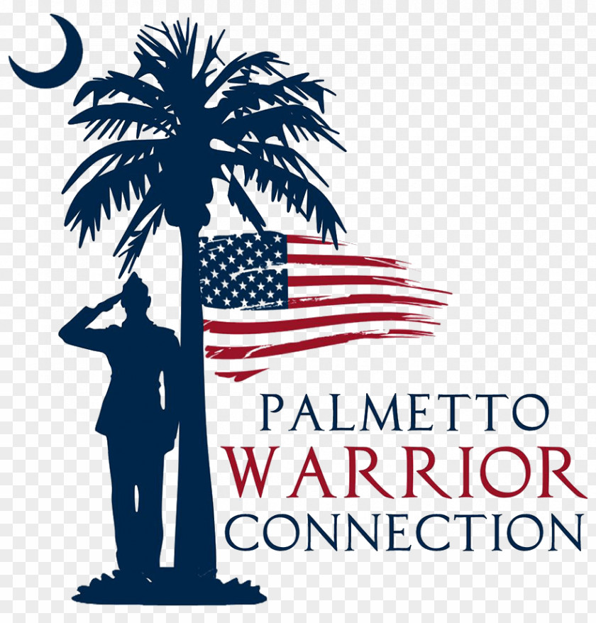 Sabal Palm Palmetto Warrior Connection Training (North Charleston) Logo South Carolina Lowcountry PNG