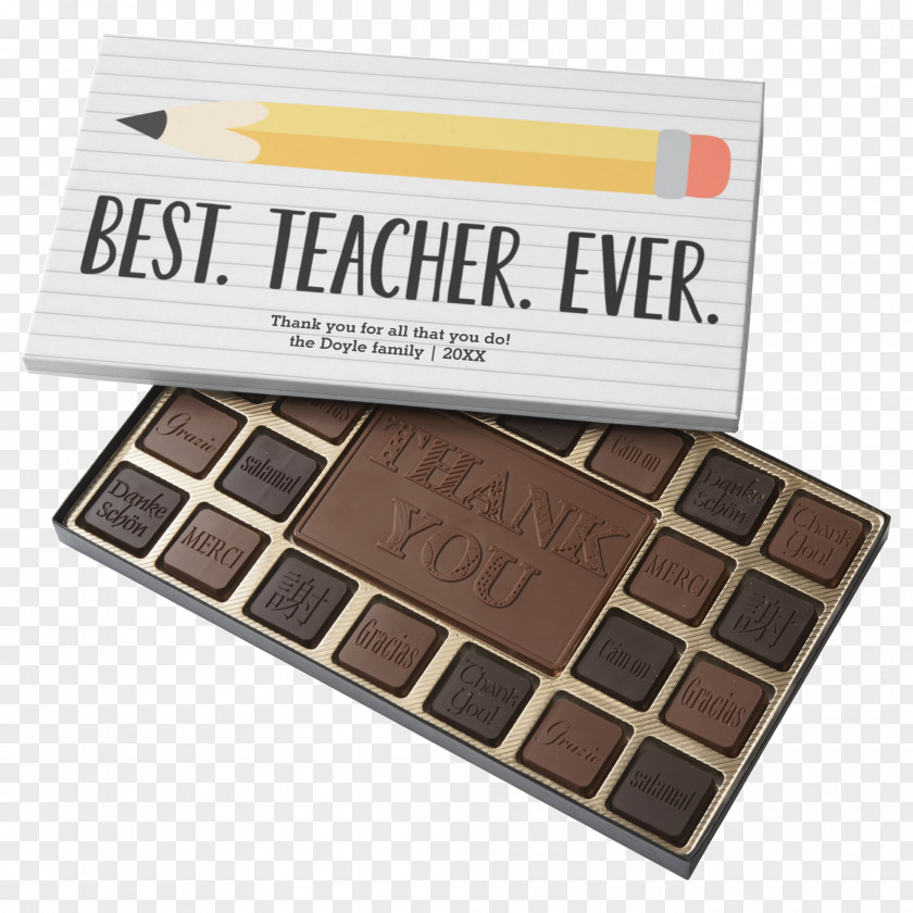Teacher Gift Mother's Day Chocolate Valentine's Wedding PNG