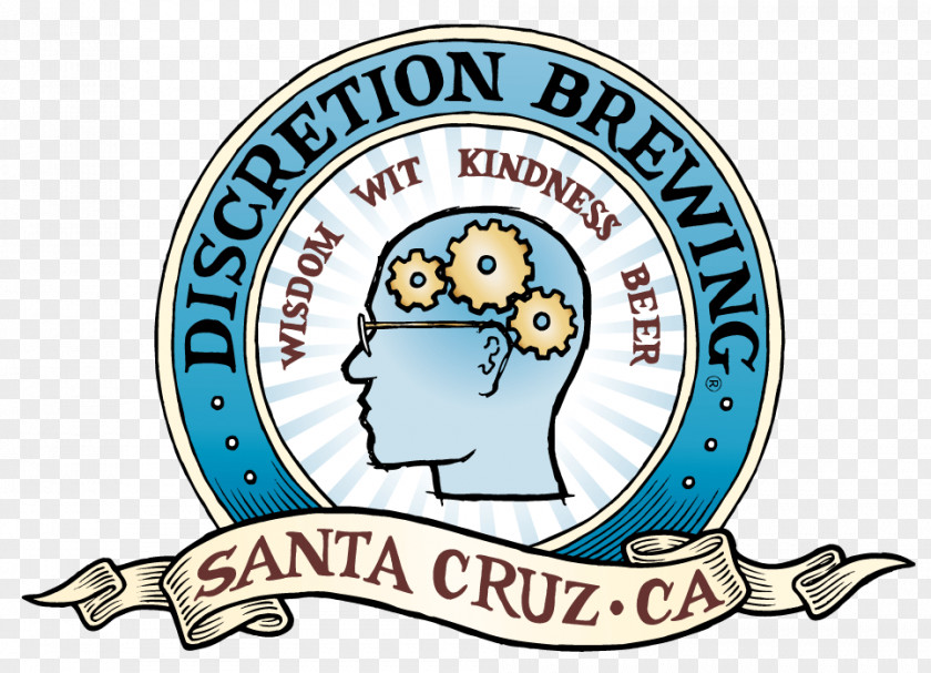 Beer Discretion Brewing Logo Santa Cruz India Pale Ale PNG