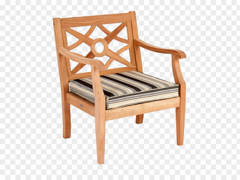 Chair Mahogany Garden Furniture Bench Cushion PNG