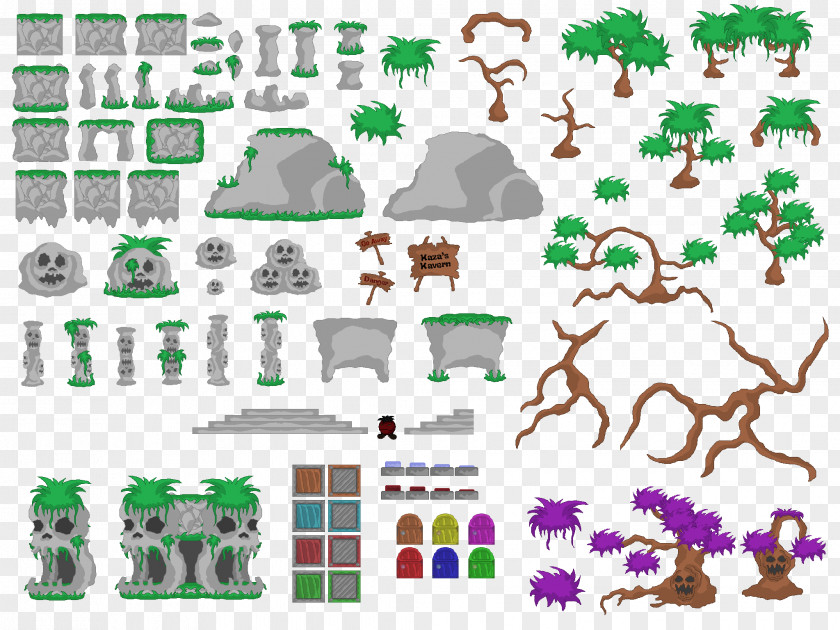 Design Art Platform Game Level Video PNG