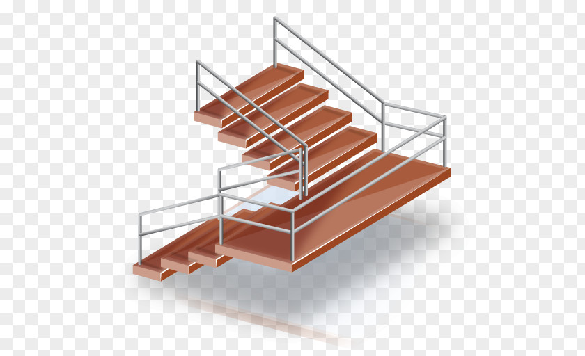 Escaleras Steel Angle Wood PNG